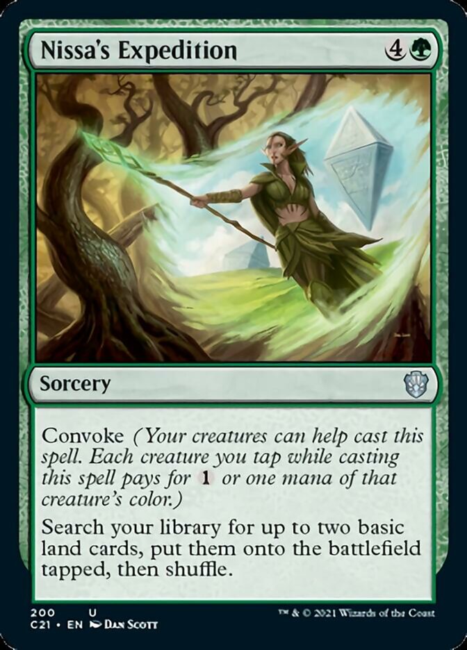 Nissa's Expedition [Commander 2021] | Devastation Store