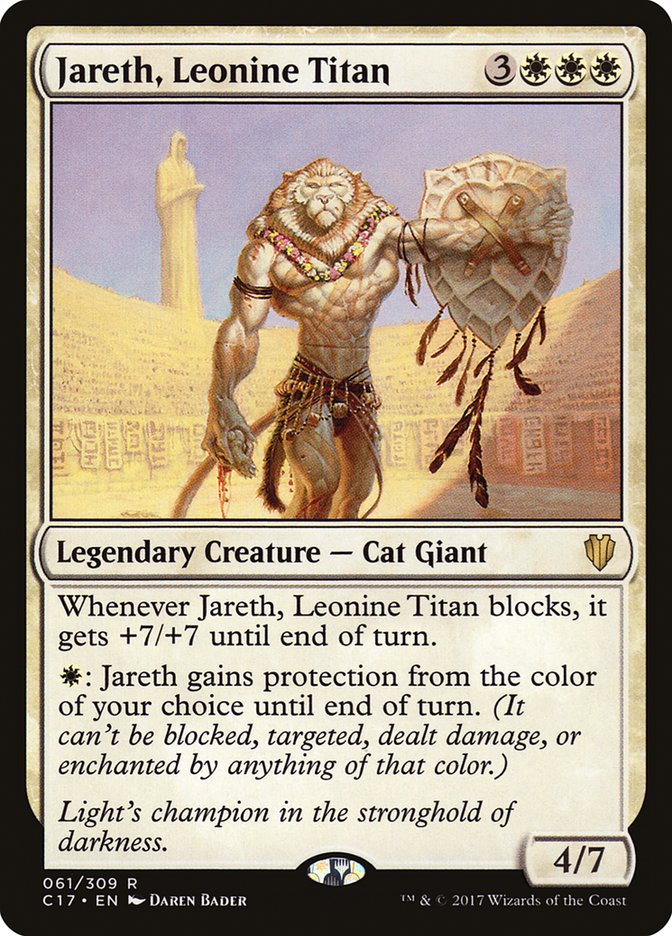 Jareth, Leonine Titan [Commander 2017] | Devastation Store