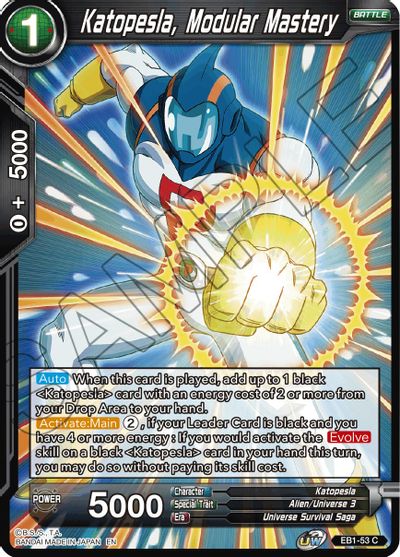Katopesla, Modular Mastery (EB1-53) [Battle Evolution Booster] | Devastation Store