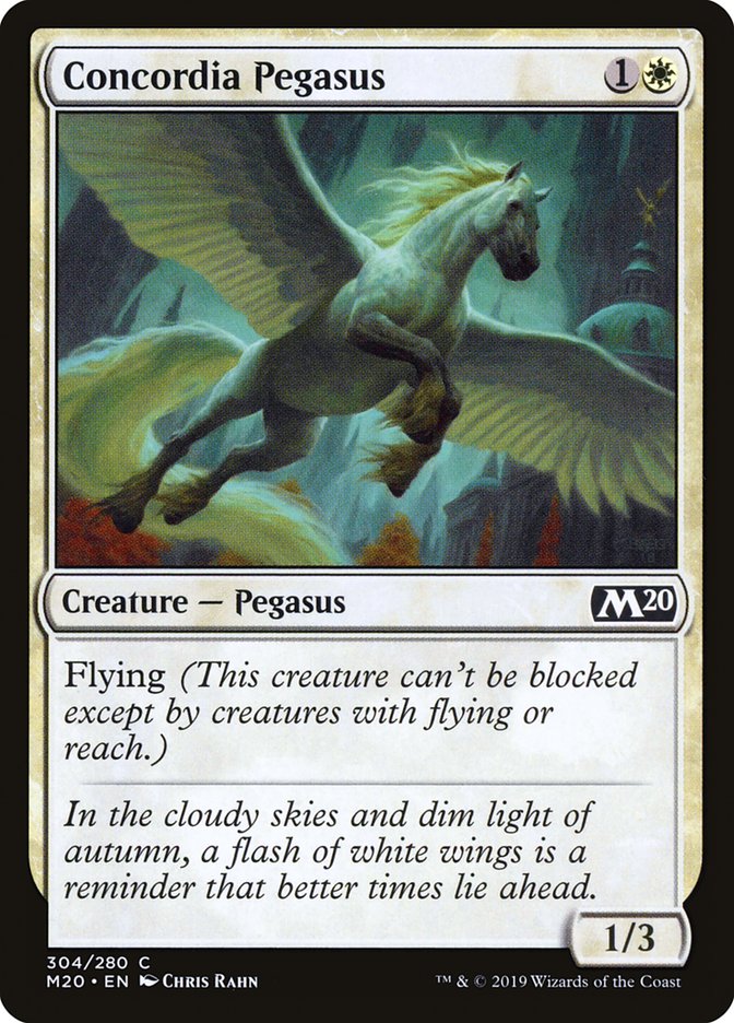 Concordia Pegasus [Core Set 2020] | Devastation Store