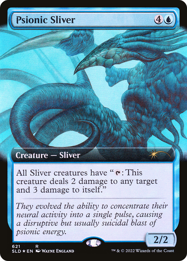 Psionic Sliver (Extended Art) [Secret Lair Drop Promos] | Devastation Store