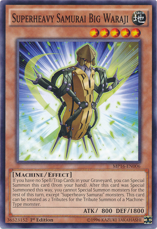 Superheavy Samurai Big Waraji [MP16-EN006] Common | Devastation Store