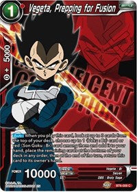 Vegeta, Prepping for Fusion [BT6-009] | Devastation Store