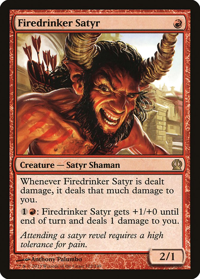 Firedrinker Satyr [Theros] - Devastation Store | Devastation Store