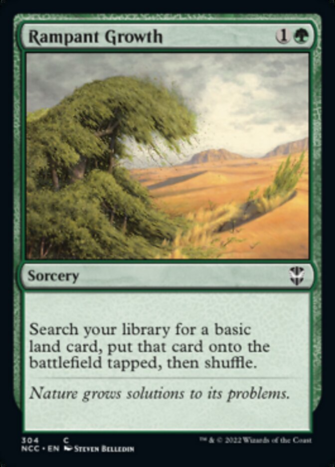 Rampant Growth [Streets of New Capenna Commander] | Devastation Store
