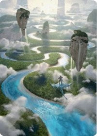 Clearwater Pathway Art Card [Zendikar Rising Art Series] | Devastation Store