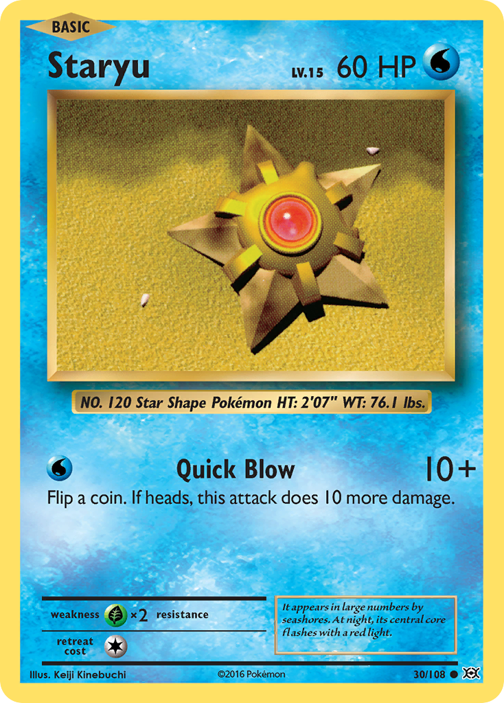Staryu (30/108) [XY: Evolutions] | Devastation Store