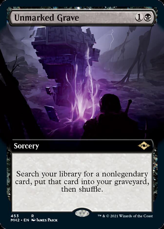 Unmarked Grave (Extended Art) [Modern Horizons 2] | Devastation Store