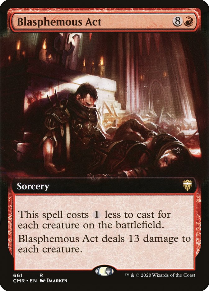 Blasphemous Act (Extended) [Commander Legends] | Devastation Store