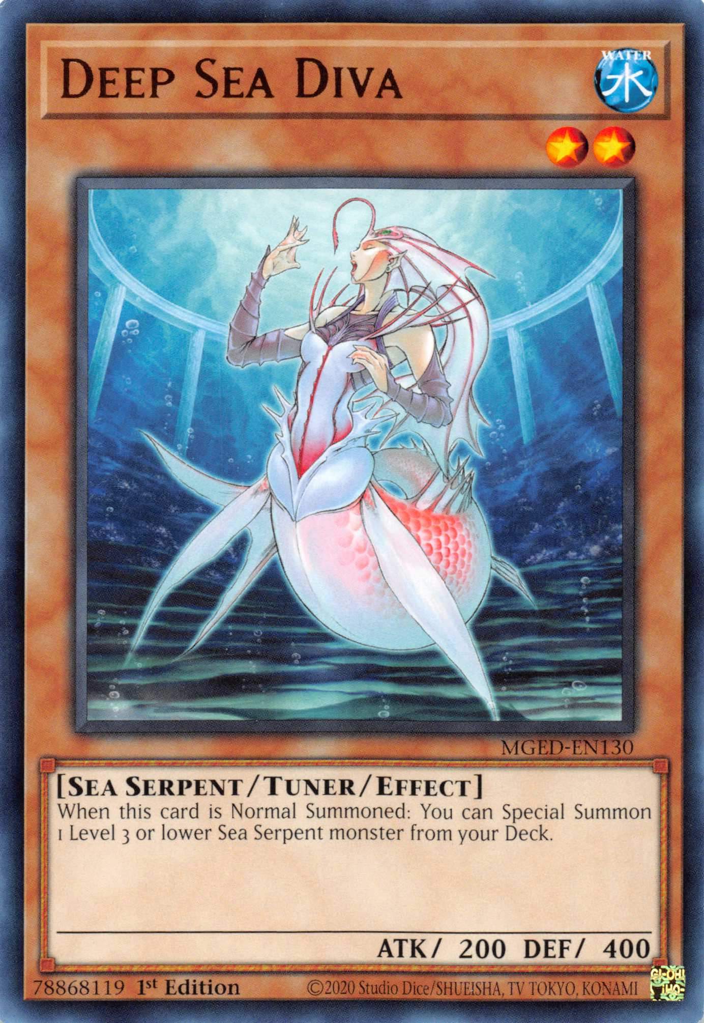 Deep Sea Diva [MGED-EN130] Rare | Devastation Store