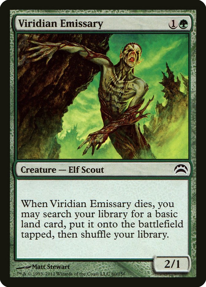 Viridian Emissary [Planechase 2012] | Devastation Store