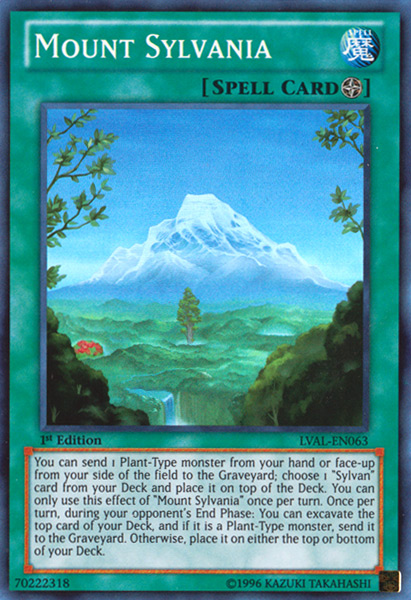 Mount Sylvania [LVAL-EN063] Super Rare | Devastation Store