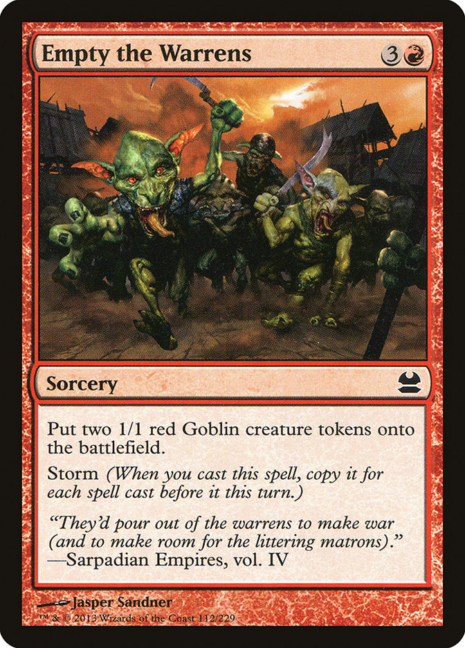 Empty the Warrens [Modern Masters] - Devastation Store | Devastation Store