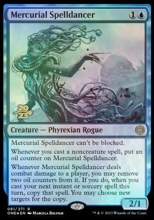 Mercurial Spelldancer [Phyrexia: All Will Be One Prerelease Promos] | Devastation Store