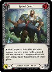 Spinal Crush [WTR044] Unlimited Edition Rainbow Foil - Devastation Store | Devastation Store