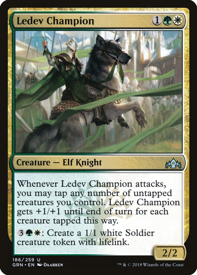 Ledev Champion [Guilds of Ravnica] | Devastation Store