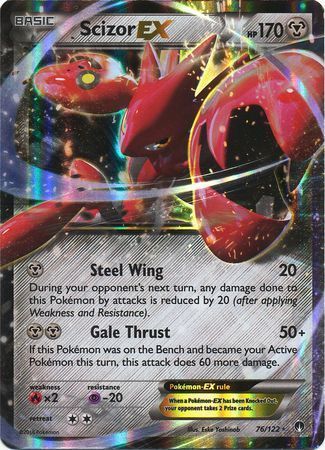 Scizor EX (76/122) (Jumbo Card) [XY: BREAKpoint] | Devastation Store