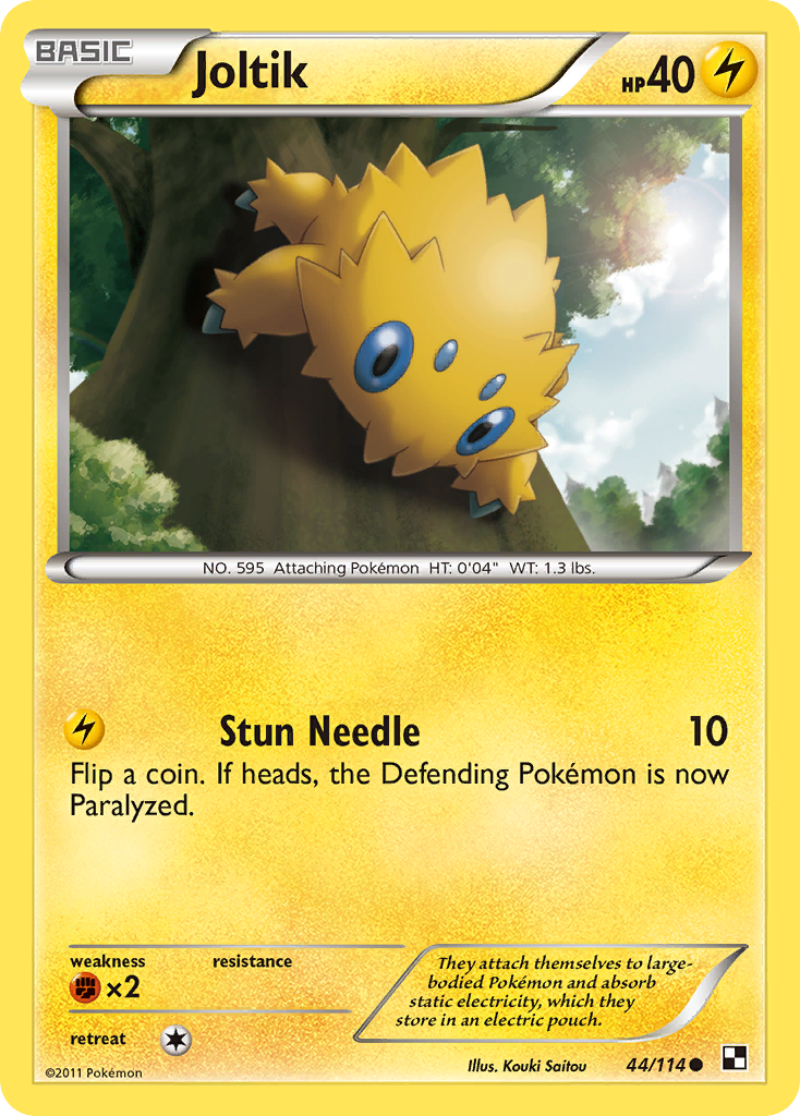 Joltik (44/114) [Black & White: Base Set] | Devastation Store