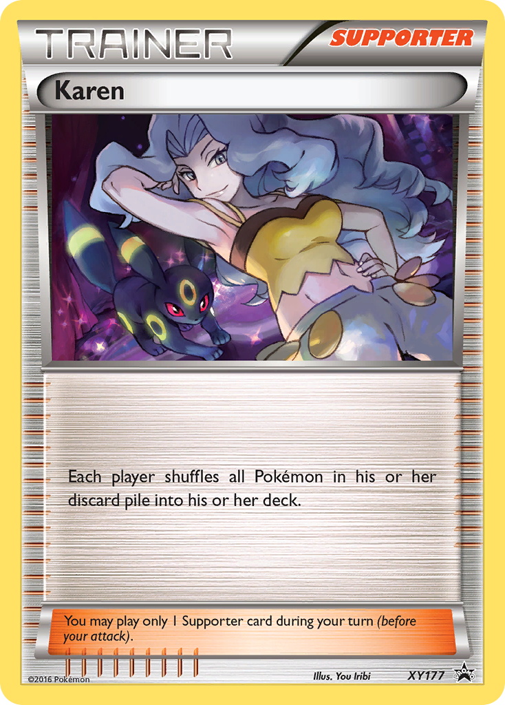 Karen (XY177) [XY: Black Star Promos] | Devastation Store