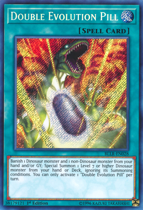 Double Evolution Pill [BLLR-EN028] Secret Rare | Devastation Store