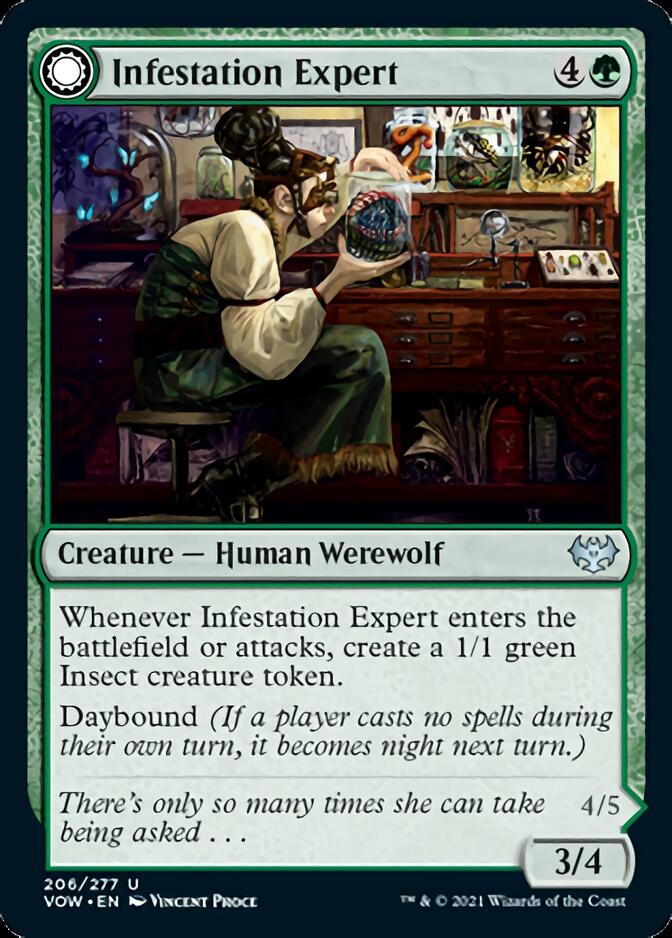 Infestation Expert // Infested Werewolf [Innistrad: Crimson Vow] | Devastation Store