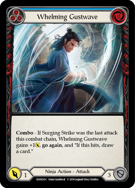 Whelming Gustwave (Blue) [KSU024-C] Normal - Devastation Store | Devastation Store