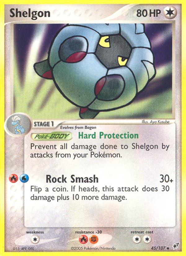 Shelgon (45/107) [EX: Deoxys] | Devastation Store