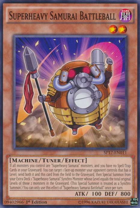 Superheavy Samurai Battleball [SP17-EN011] Common | Devastation Store