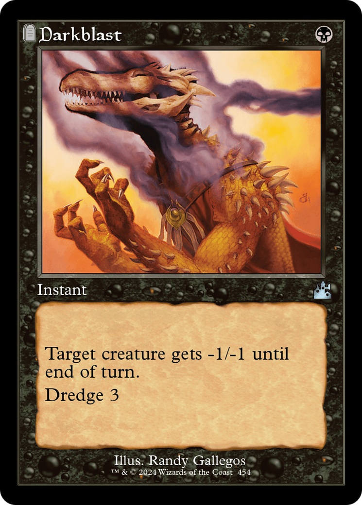 Darkblast (Retro Frame) [Ravnica Remastered] | Devastation Store