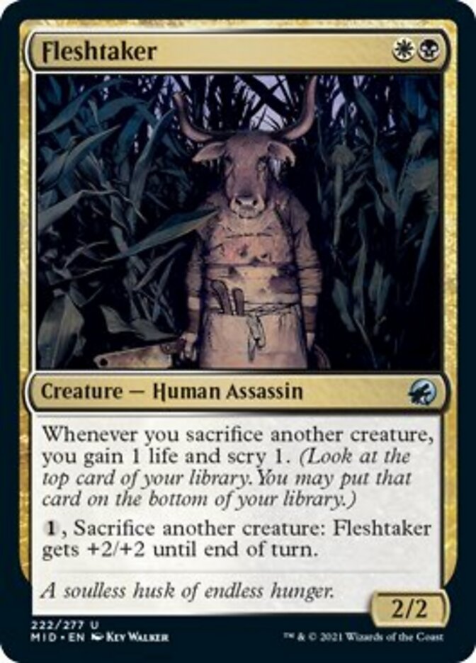 Fleshtaker [Innistrad: Midnight Hunt] | Devastation Store