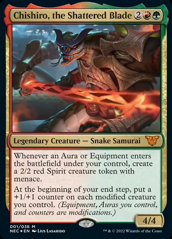Chishiro, the Shattered Blade [Kamigawa: Neon Dynasty Commander] | Devastation Store