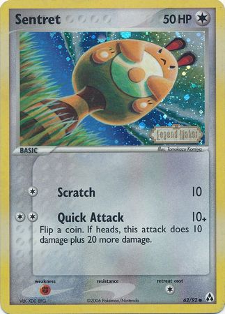 Sentret (62/92) (Stamped) [EX: Legend Maker] | Devastation Store