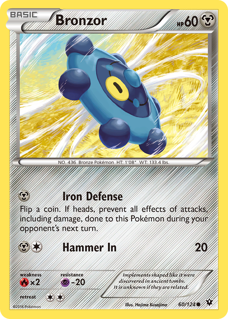 Bronzor (60/124) [XY: Fates Collide] | Devastation Store