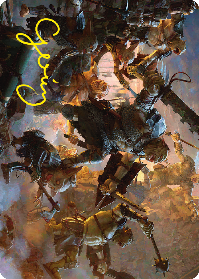 Thrill of Possibility Art Card (Gold-Stamped Signature) [The Lord of the Rings: Tales of Middle-earth Art Series] | Devastation Store