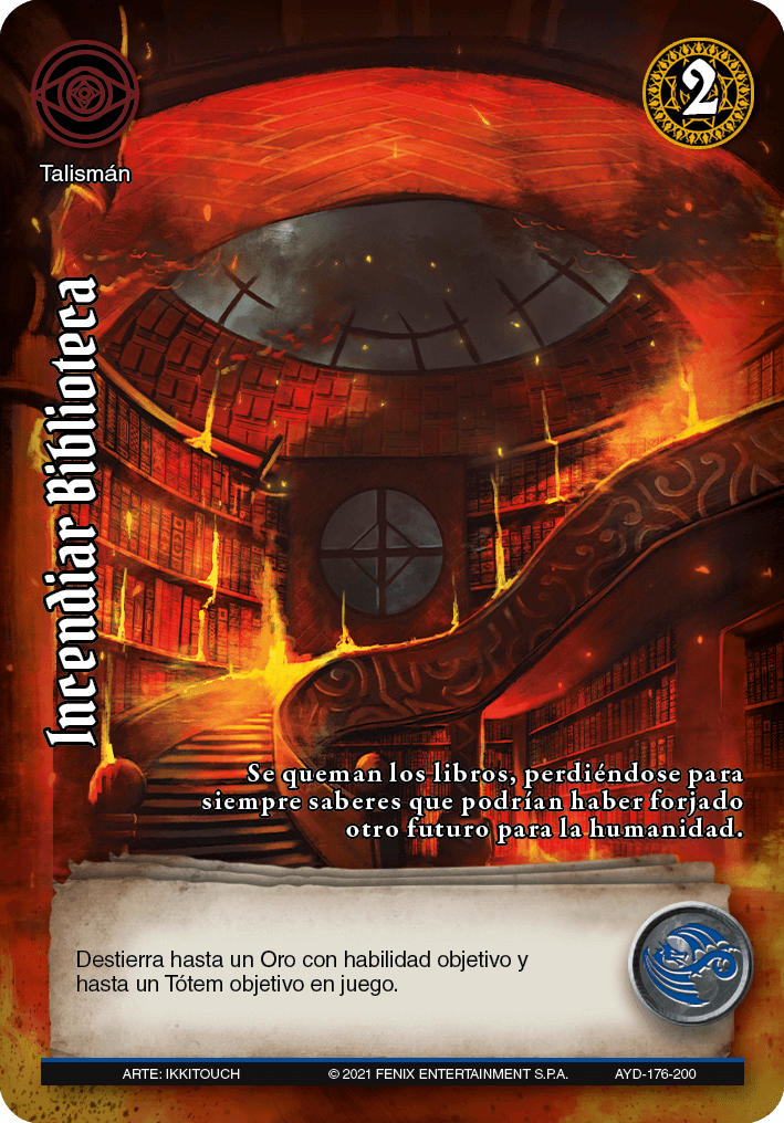 Incendiar Biblioteca A&D-176 | Devastation Store
