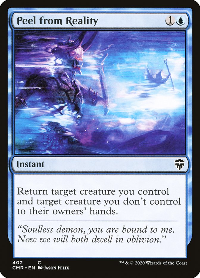 Peel from Reality [Commander Legends] | Devastation Store