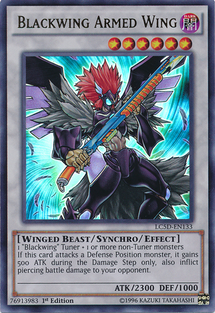 Blackwing Armed Wing [LC5D-EN133] Ultra Rare | Devastation Store