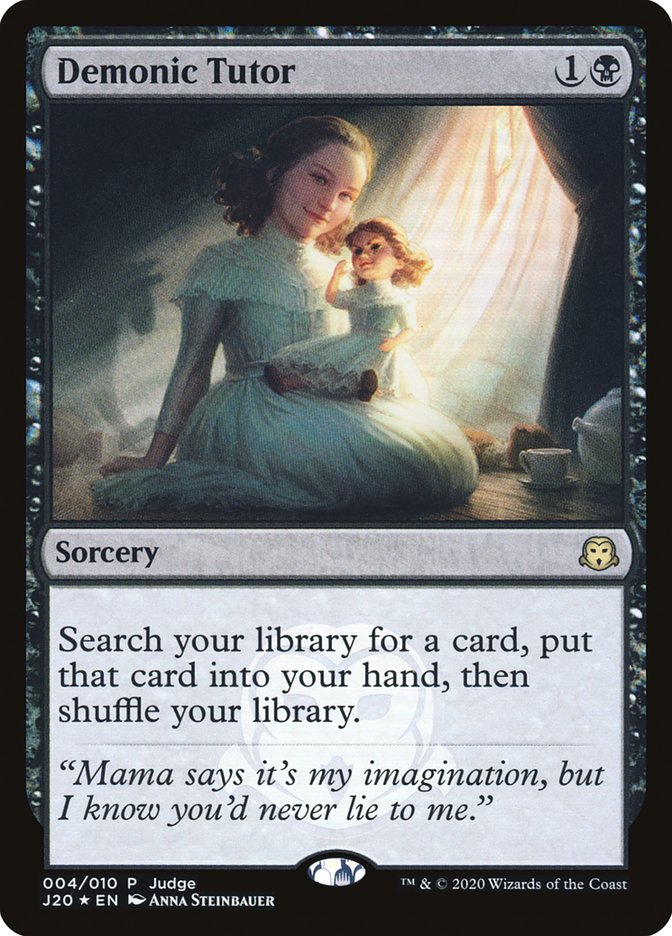 Demonic Tutor [Judge Gift Cards 2020] | Devastation Store