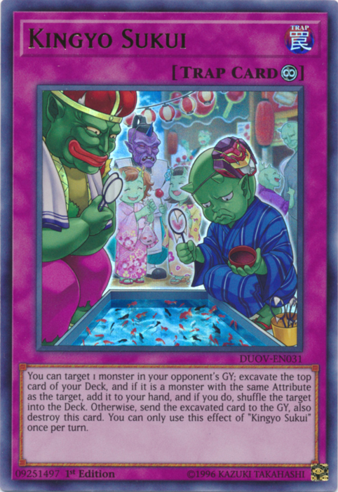 Kingyo Sukui [DUOV-EN031] Ultra Rare | Devastation Store