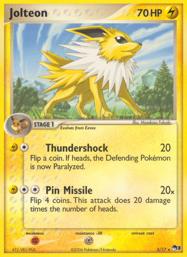 Jolteon (3/17) [POP Series 3] | Devastation Store