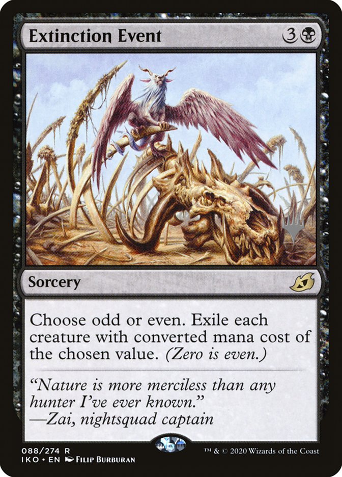 Extinction Event (Promo Pack) [Ikoria: Lair of Behemoths Promos] | Devastation Store