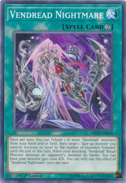 Vendread Nightmare [MP19-EN058] Common | Devastation Store