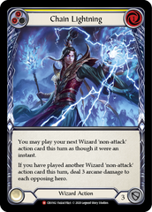 Chain Lightning [CRU162] 1st Edition Rainbow Foil - Devastation Store | Devastation Store
