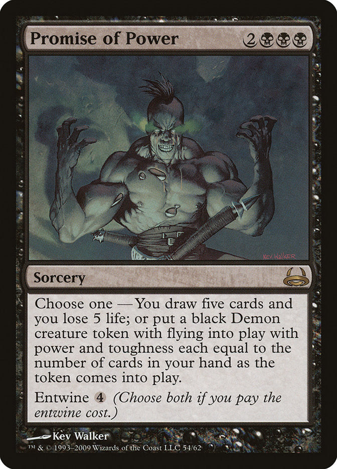 Promise of Power [Duel Decks: Divine vs. Demonic] - Devastation Store | Devastation Store