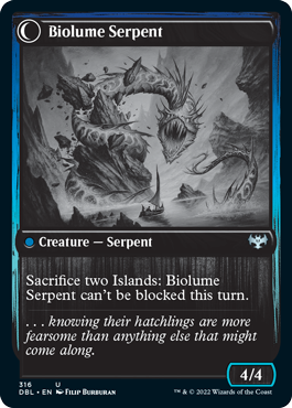 Biolume Egg // Biolume Serpent [Innistrad: Double Feature] | Devastation Store