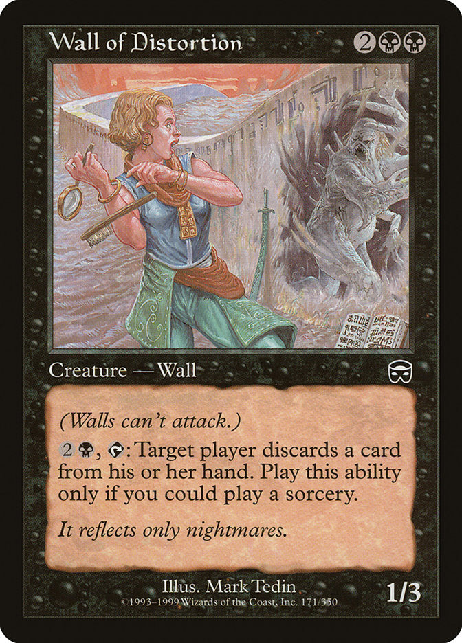 Wall of Distortion [Mercadian Masques] | Devastation Store