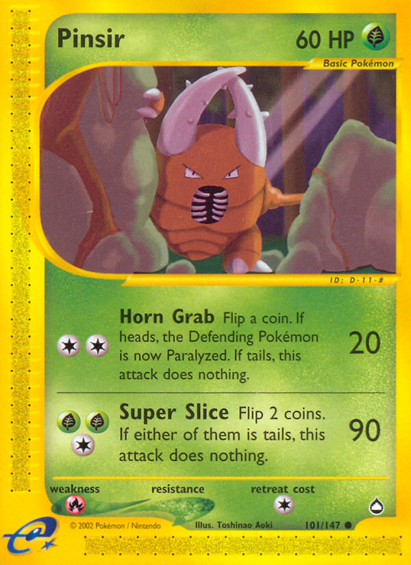 Pinsir (101/147) [Aquapolis] | Devastation Store