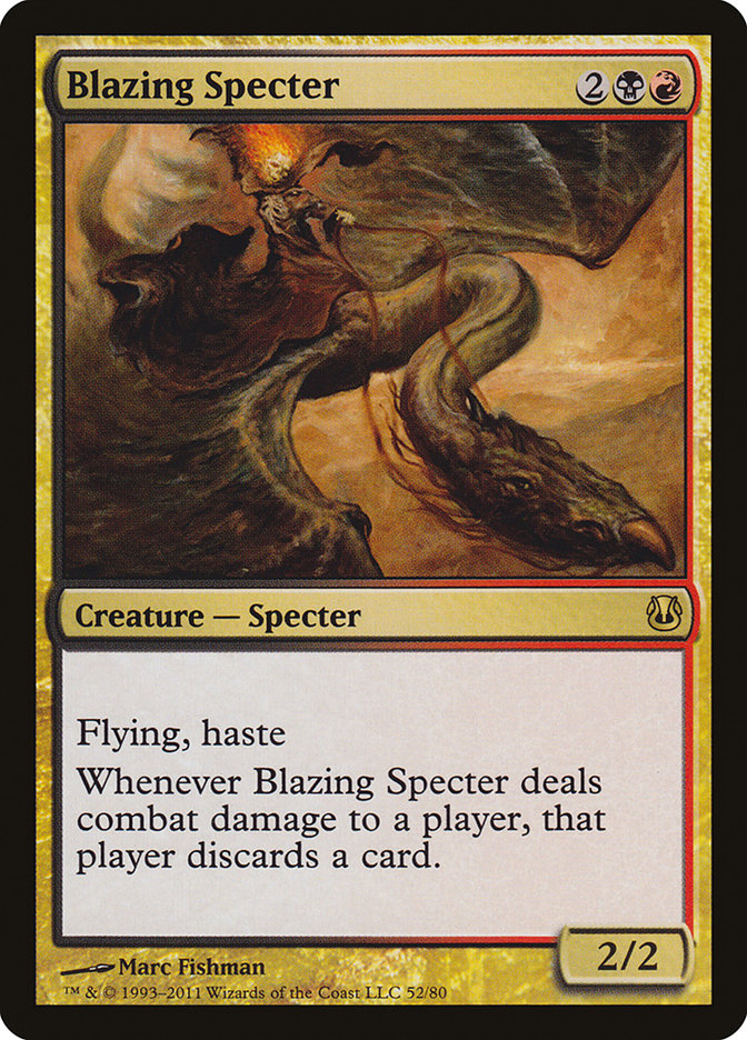 Blazing Specter [Duel Decks: Ajani vs. Nicol Bolas] | Devastation Store