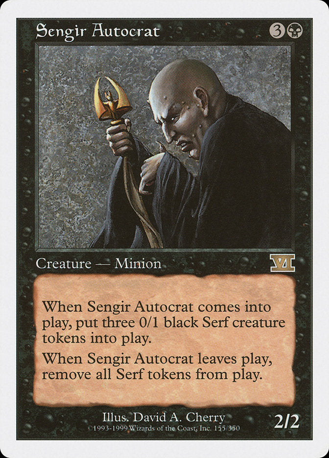 Sengir Autocrat [Classic Sixth Edition] - Devastation Store | Devastation Store