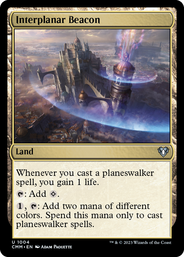 Interplanar Beacon [Commander Masters] | Devastation Store